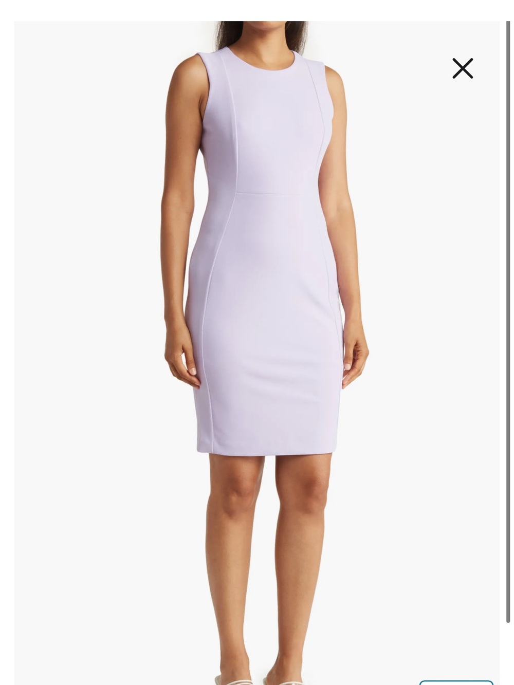 Calvin Klein Sleeveless Sheath Dress